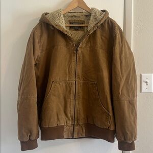 G.H. Bass & Co. Tan Sherpa-Lined Field Jacket